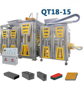 QT18-15 automatic block machine