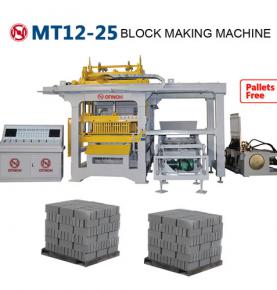 MT12-25 pallets free block machine