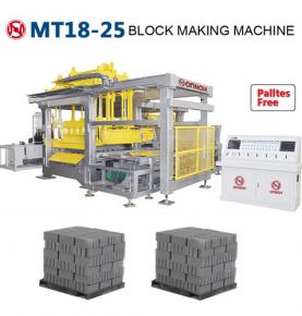 MT18-25 pallets free block making machine