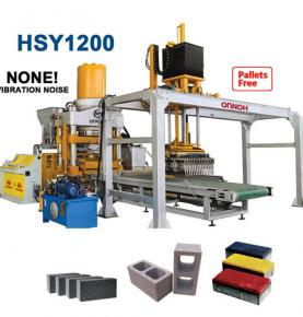 HSY1200 double hydraulic press block machine