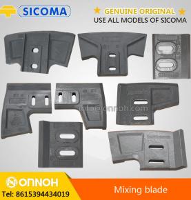 sicoma concrete mixer blade