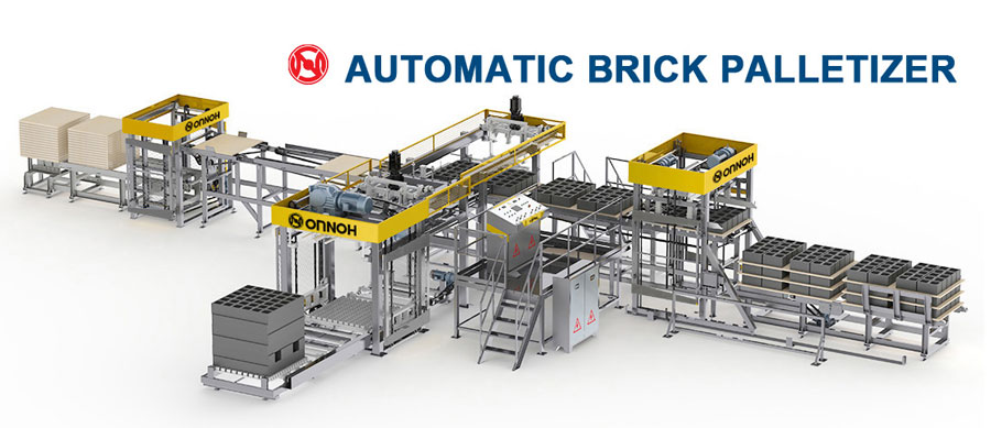 low-level automatic brick stacking machine