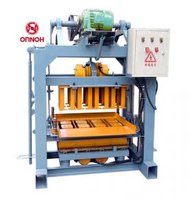  QTJ4-40 Manual Hollow Concrete Block Machine