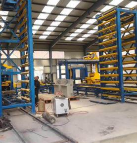 automatic brick machine production line case