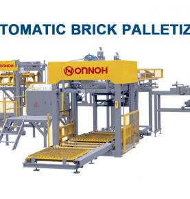 Brick  palletizer block packing system in china