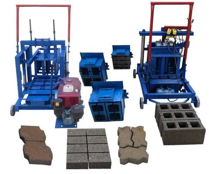 Egg laying block making machine