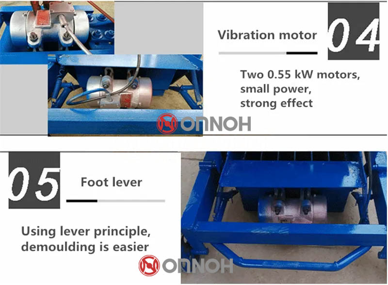Egg Laying Concrete Hollow Block Making Machine