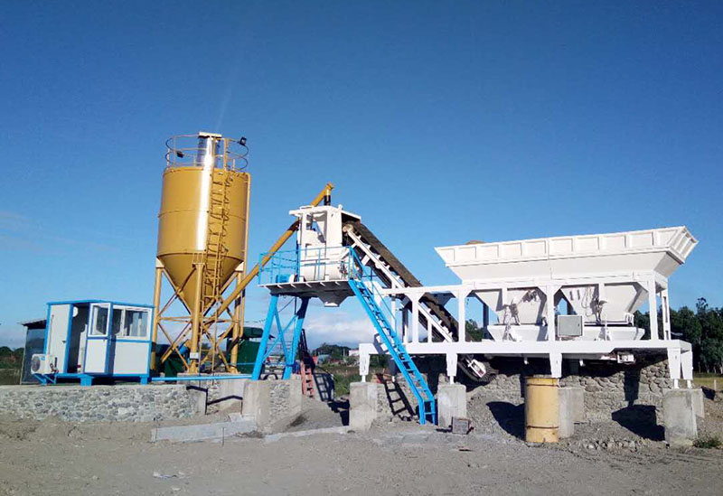 YHZS35 Concrete Mixing Plant